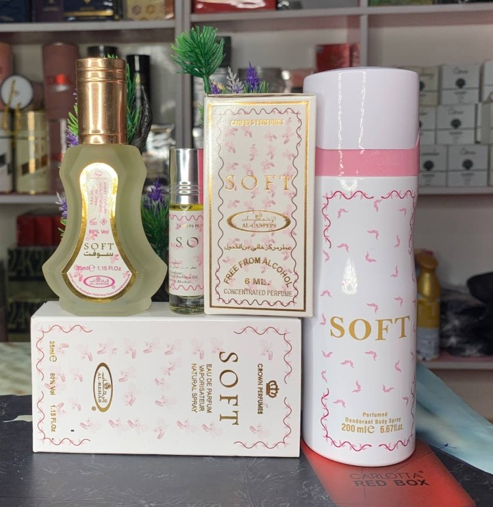 Soft perfume set