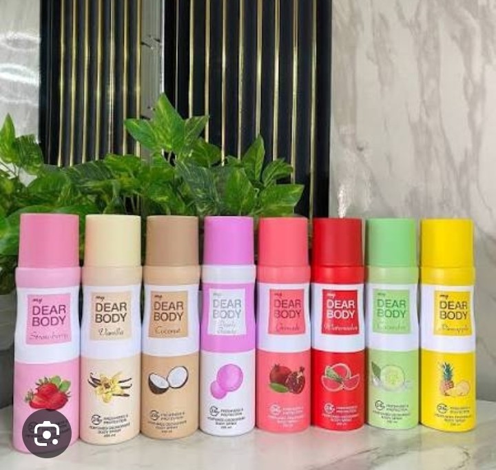 Dear Body sprays